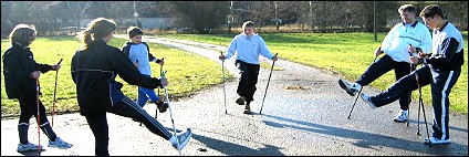 Nordic Walking. Regelmässig Lauftreff. Laufen in der Gruppe. Nordic Sports Vereinigung e.V. - Ihr Partner für Nordic Walking.