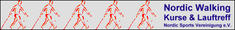 Nordic Walking. Kurse und Lauftreff. Nordic Sports Vereinigung e.V.