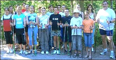 Nordic Walking Training Jugend