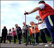 Nordic Walking &Uuml;bungen